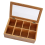 Boîte de rangement en bois pour sachets de thé 7