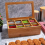 Boîte de rangement en bois pour sachets de thé 3