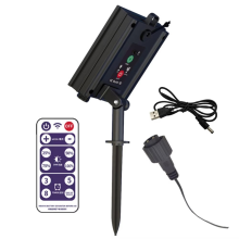 Kit de caixa de bateria solar com painel de luz de lítio alimentado por controle remoto