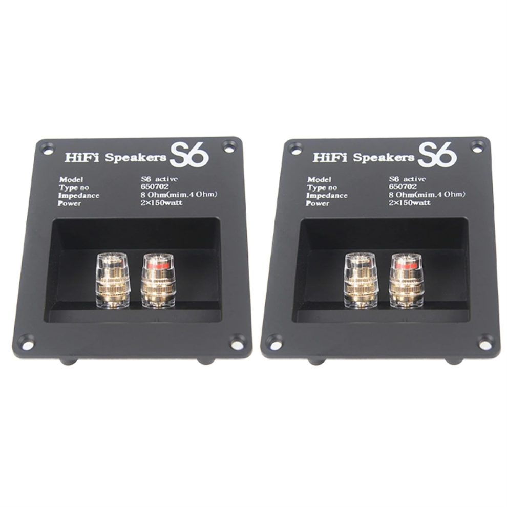 2Pcs The Junction Box Connector Of Speaker Is Equipped With A 506 Term 4853788234664