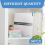 36PCS Scrapbook Paper Storage Organizer Clear with 100PCS Sticky Index 5