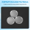 100Pcs 21mm Round Clear Plastic Coin Holder Capsules Box Storage Displ 8