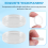 100Pcs 21mm Round Clear Plastic Coin Holder Capsules Box Storage Displ 7