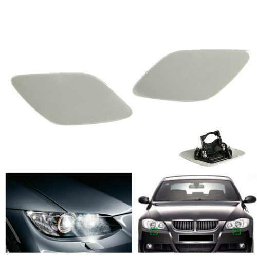 Front Left Right Headlight Washer Nozzle Cap Cover for - 3 Series E92 2