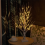 Tabletop Tree, White Tree with LED Lights, Warm Small Lights Battery P 6