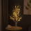 Tabletop Tree, White Tree with LED Lights, Warm Small Lights Battery P 7