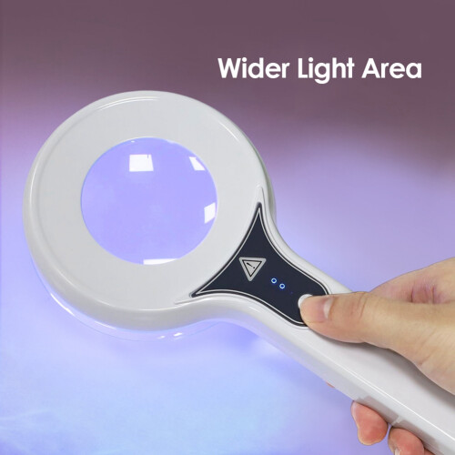 Αναλυτής δέρματος Woods Lamp για δοκιμή ομορφιάς μεγεθυντικής ακτινοβολίας UV Wood Light A 2
