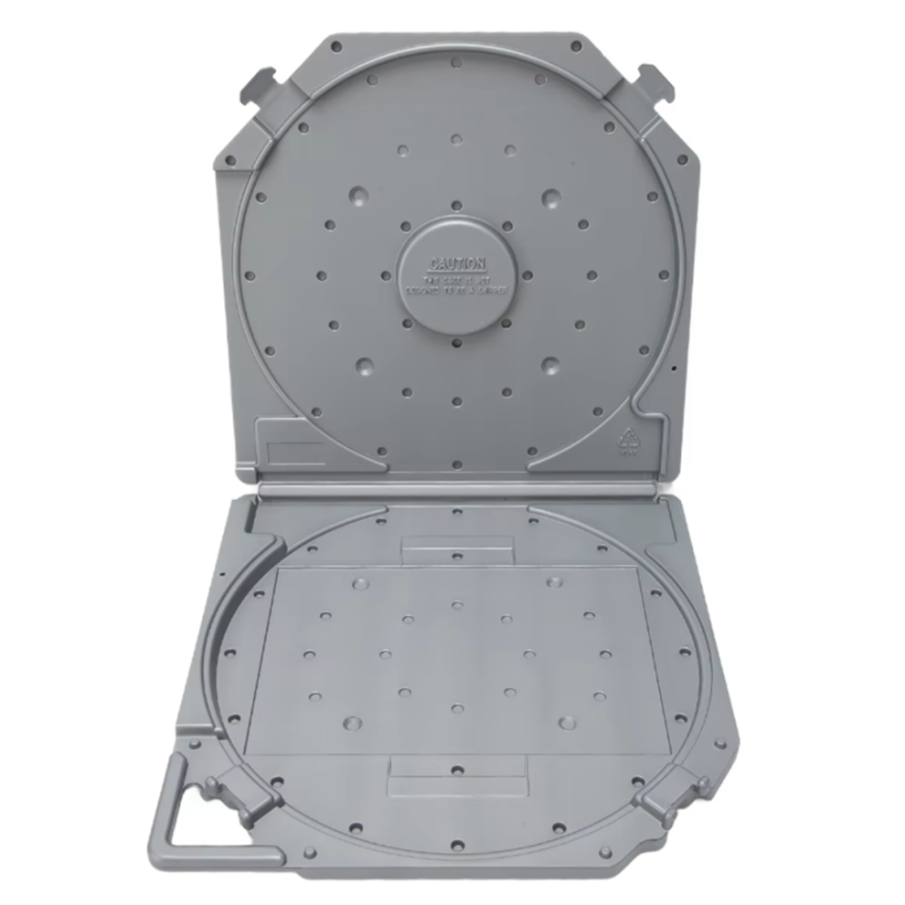 Scatola Portaoggetti Per Bobine Di Nastro Vuote Da 10 Pollici, Antigraffio, Protezione Completa, Aperta