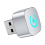 Mini caixa de IA Carplay sem fio 2 em 1 Android Auto Plug and Play USB para carro 1
