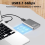 MSATA zu USB 3.1 Gen2 10Gbps SSD Gehäuse Adapter Fall mit Typ C Po 6