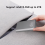 MSATA zu USB 3.1 Gen2 10Gbps SSD Gehäuse Adapter Fall mit Typ C Po 5