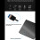 Gabinete externo USB 3.0 para DVD, caixa de plástico rígido para laptop e notebook de 12 polegadas 6
