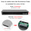 Gabinete externo USB 3.0 para DVD, caixa de plástico rígido para laptop e notebook de 12 polegadas 5