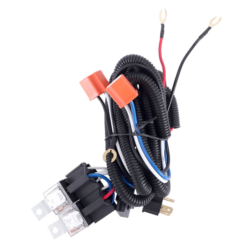 H4 Negative Switched Led Headlight Lamp Bulb Relay Wiring Harness Plug 4853788245523