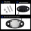 4Pcs 9LED Super Bright Rock Light Kit LED Waterproof Neon Underglow fo 6