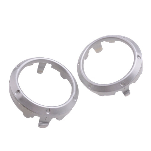 Cornice coprifaro fendinebbia anteriore argento da 2 pezzi per modelli 2004, 2005 e 2006 2