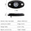 4Pcs 9LED Super Bright Rock Light Kit LED Waterproof Neon Underglow fo 11