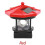 Zonne-gazonlamp LED roterende vuurtoren buiten waterdicht tuinterras 7