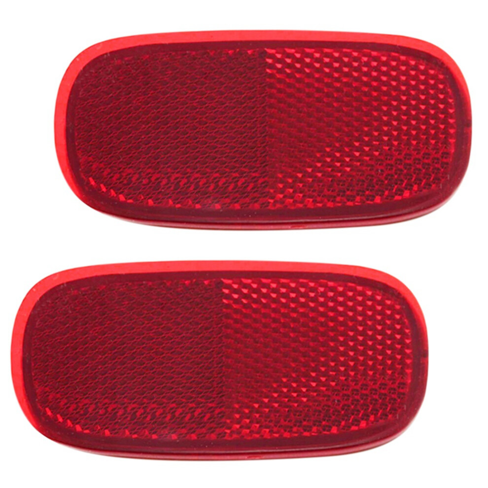 2Pcs Rear Tail Bumper Reflector 81910-42010 To2866101 Lh Rh For Light 4853788243185