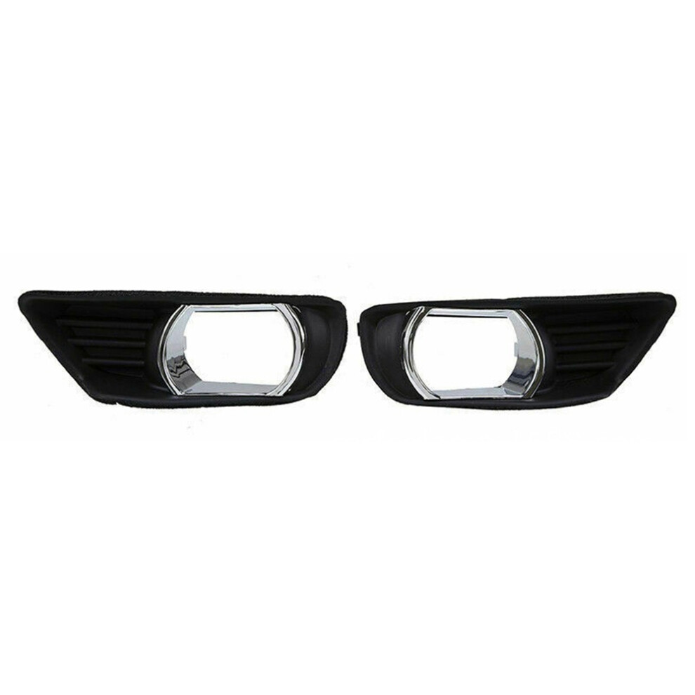 Fog Lamp Frame Front Bumper Lower Chrome Grill Bezel Cover For Xv40 20 4853788241396