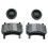 4Pcs Auto Front Scheinwerfer Lampe Staub Kappe Deckel Shell für Mondeo MK4 2008 2 6