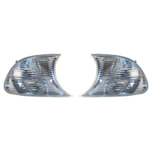 Clear Marker Signal Blinker Corner Parking Light Lamp for - E46 3 Seri 1