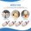 10Pcs E14 LED Corn Bulb 12W Replace Halogen Lamps Small Screw-in Smart 8