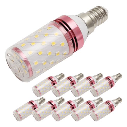 10Pcs E14 LED Corn Bulb 12W Replace Halogen Lamps Small Screw-in Smart 2