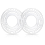 2 Pack Light Fixture Mounting Brackets, Ceiling Plate, Wall Mount Bloc 7