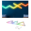 USB Smart Wall Light RGB LED Bars, 16 Million Color Dimmable Music Syn 3