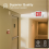 LED Exit Sign with Emergency Lights,Adjustable Lights Battery Backup,E 4