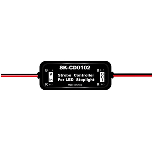 Strobe Controller Brake Light Flasher Module for Car LED Stop Lamp 12V
