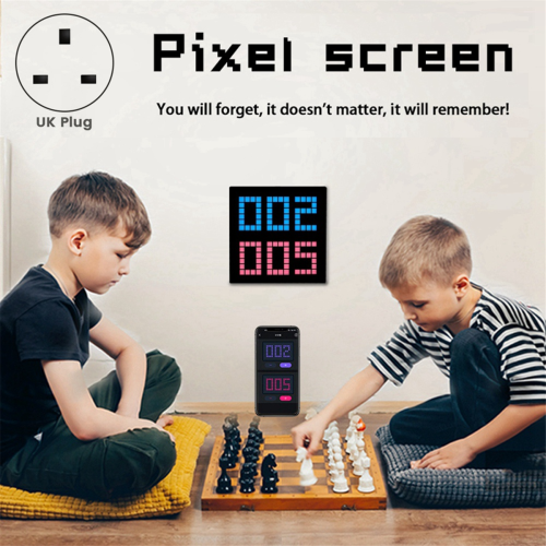 Cornice LED Pixel 64x64 Con APP E Bluetooth – Orologio, Timer, Caricamento GIF E Video, Graffiti Fai-da-te, 1024 LED RGB
