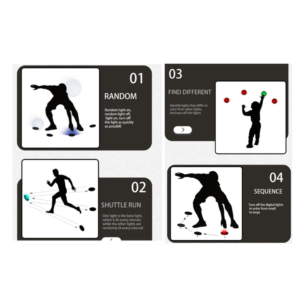 Torribaly Reaction Training 6 S Agile Speed Equipment For Football, Light