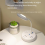 USB Reading Light Voice Control Lamp Activated Small Table for Home Le 5