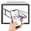 Slide Viewer Ultra Slim A4 Size 3 Brightness Mode APP Editing Soft LED 7