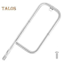 Stainless Steel Grill Burner Tube for Q100 Q1200 Gas Grills 17" Replacement Part 69957/41657 Even Heat Easy Install Gas Grill Flame Tube Replacement