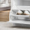 SoBuy Πάγκος Παπουτσιών Λευκός 60x30x48 εκ. 5