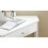 SoBuy Mesa Triangular con Cajón, Blanco, 76x76x76 cm 7