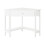 SoBuy Mesa Triangular con Cajón, Blanco, 76x76x76 cm 1