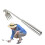 Edelstahl grass puller, manual remover 4 teeth, digging for thistle, crabgrass 40 cm 1