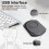 Ultra Slim Mouse Mover 20dB Silent Mouse Jiggler Undetectable Mouse Movement Simulator for Keeping PC Active And Secure 2