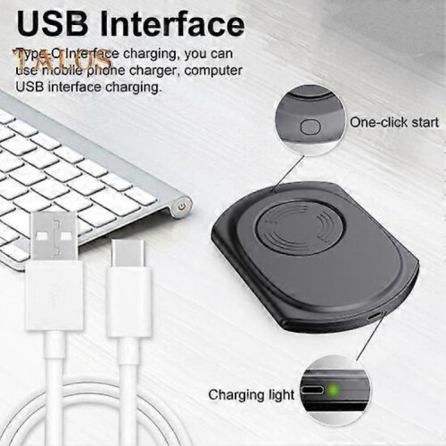 Ultra Slim Mouse Mover 20dB Silent Mouse Jiggler Undetectable Mouse Movement Simulator for Keeping PC Active And Secure 1