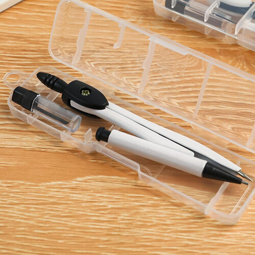 Drawing Compass, Geometry Compass Sets, Geometry Precision Tool for Students, Compass Drawing Tool for Math, Home, Offices and Drawing White Ref: 1787 1