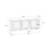 SoBuy FRG48-W επιτοίχια κρεμάστρα λευκή 60cm 3