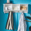 SoBuy FRG48-W επιτοίχια κρεμάστρα λευκή 60cm 9