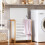 SoBuy White Laundry Hamper with Hinged Lid 13