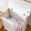 SoBuy White Laundry Hamper with Hinged Lid 11