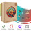 Mys Aurora Ξεχωριστά Ξύλινα Παζλ - Λουλούδι Mandala, 500 Τμχ 16.5'' x 16.4'', Πολυτελές Ξύλινο Παζλ 5