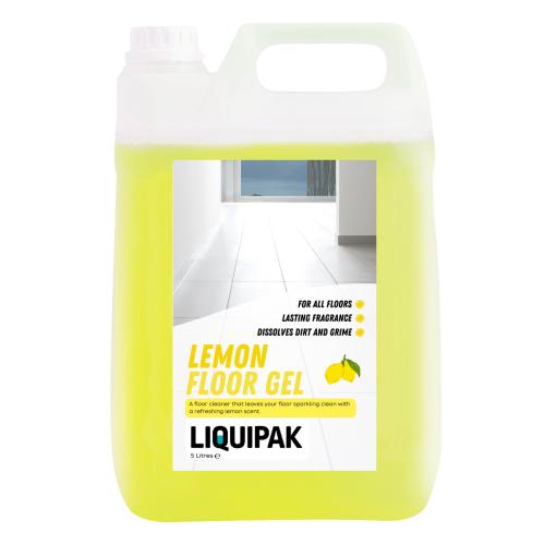 (2x5 Litres) Lemon Floor Gel 2